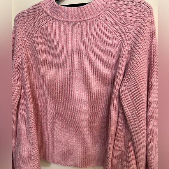 KATE SPADE MARBLED PINK SWEATER SIZE LARGE NWOT - Picture 5 of 9